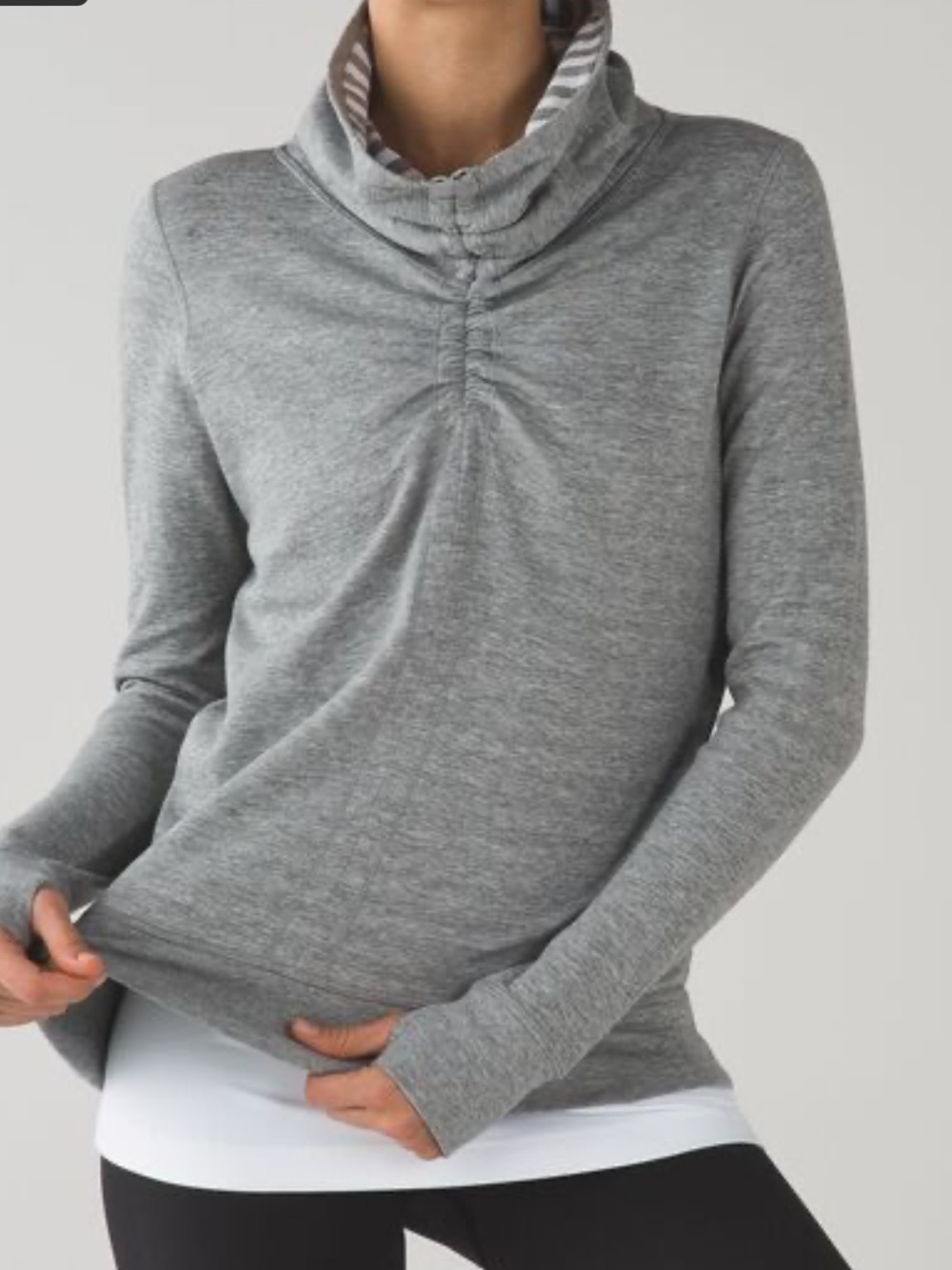 Lululemon In A Cinch Cowl Neck Sweatshirt - Picture 1 of 10